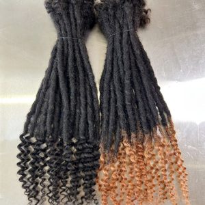 Dreadlocks Human Hair-Textured / Wavy / Curly / Curly ends