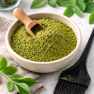 Black henna-Grey wash