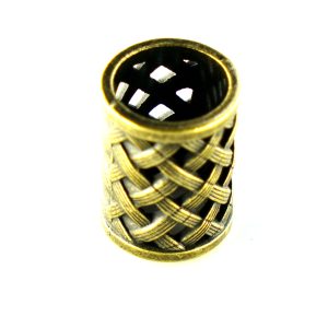 Viking Barrel XL bead Brass