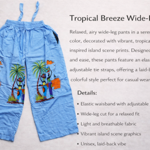 Straight-leg soft cotton trousers with African-inspired design and pockets-effortlessly stylish, comfortable, and empowering for everyday wear 20