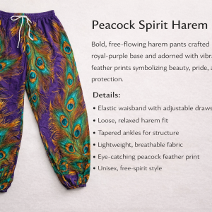 Soft cotton trousers with African-inspired design, elastic legs, and pockets-comfortable, stylish, and empowering for effortless everyday wear 30