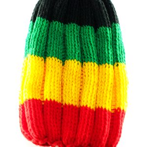 Infinity Beanie red yellow green black