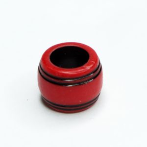 Plastic Beads red