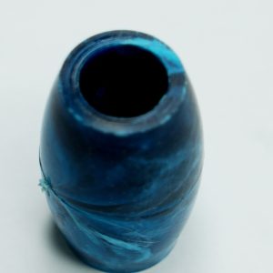 Plastic XXL beads blue