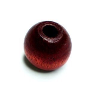 17 Wooden bead large 2 for $5