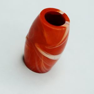 Plastic XXL beads red