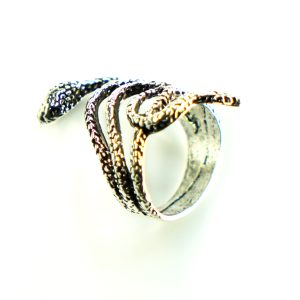 Fierce Snake  Ring bead 1