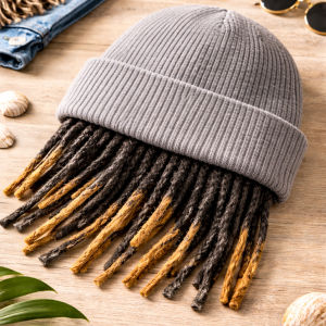 Dreadlocks Beanies gray