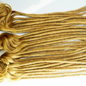 Mermaid Dreadlocks-Human Hair soft dark Premade-Ready to Ship